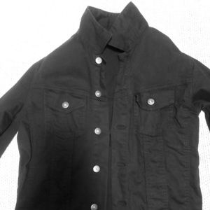 Jack and Jones Black Denim Jacket